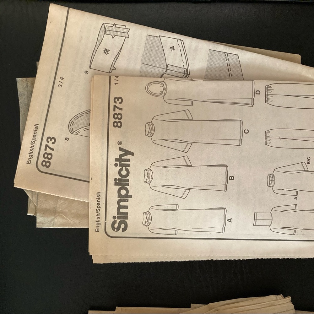 Simplicity 8873 pattern - Picture 3 of 4